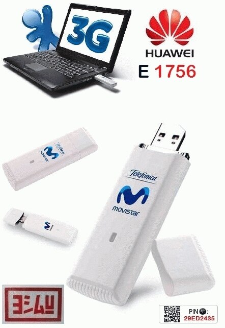 Huawei e1756 7.2 M 3G USB kablosuz modem