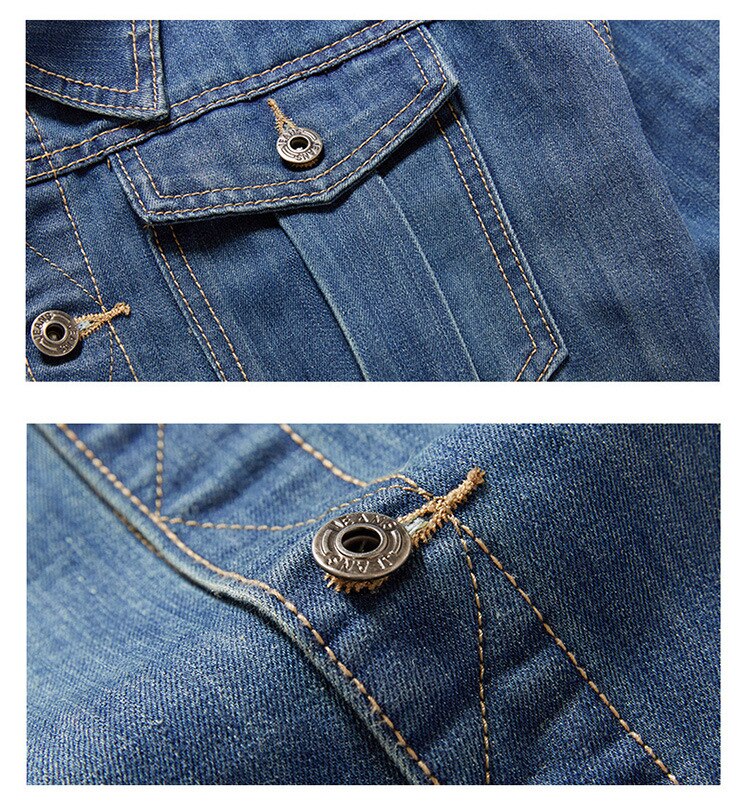 Denim Jacken Herren 7XL 6XL 5XL 4XL Plus Größe Jean Jacke Für Mann Jacken Männer Frühling Herbst Große Größe Denim Mantel Für Männer