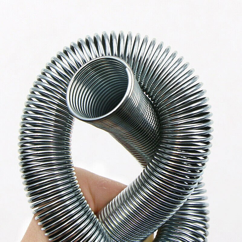 Herramienta de mano para doblar tubos de aluminio, de cobre, con muelle de tensión, de 5 uds.