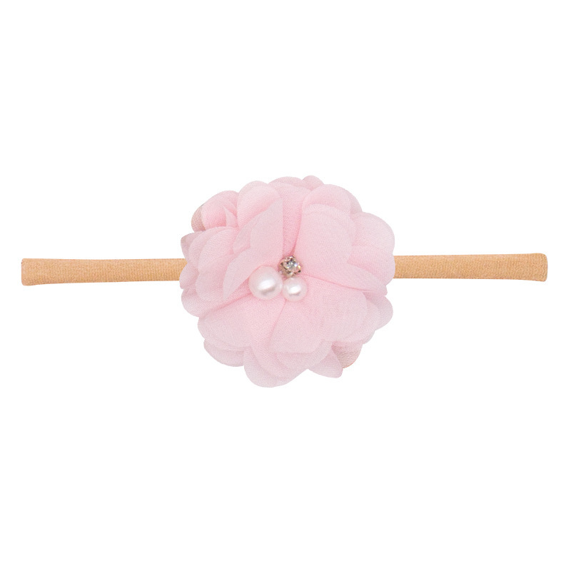 2022 Baby Meisjes Haarband Leuke 3D Strik Bloem Hoofdband Touw Koreaanse Stijl Eenvoudige Niet-geweven Stof Haar accessoires: I