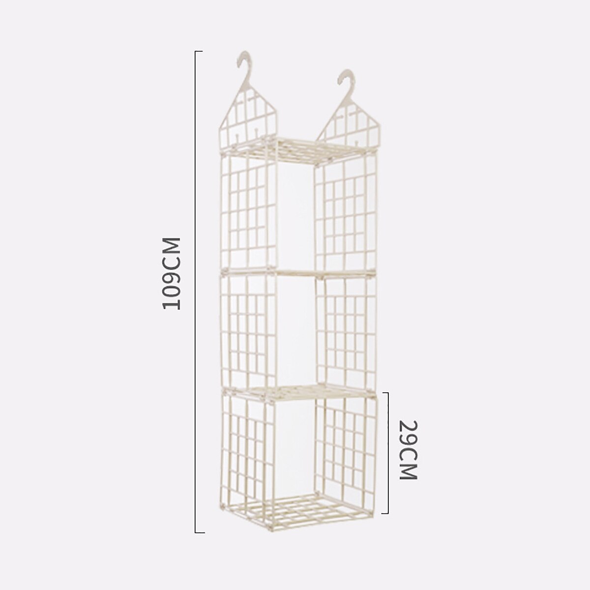 Kleerhanger Kledingkast Organizer Mand Haken Plank Interieur Kast Hanger Mand Tas Opslag Broek Tie Rack Haken Plank: beige L size