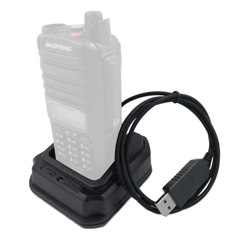 Baofeng UV-9R USB Basis Batterie Ladegerät Walkie Talkie Für pofung UV-XR A-58 UV-9R Plus GT-3WP UV-5S UV9R UVXR