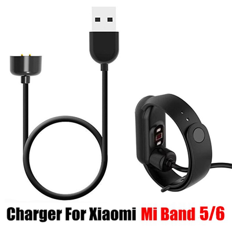 Cable cargador 696 para Xiaomi Mi Band 3, 4, Mi Band 3, pulsera inteligente, adaptador de carga USB: For Mi Band 5 6