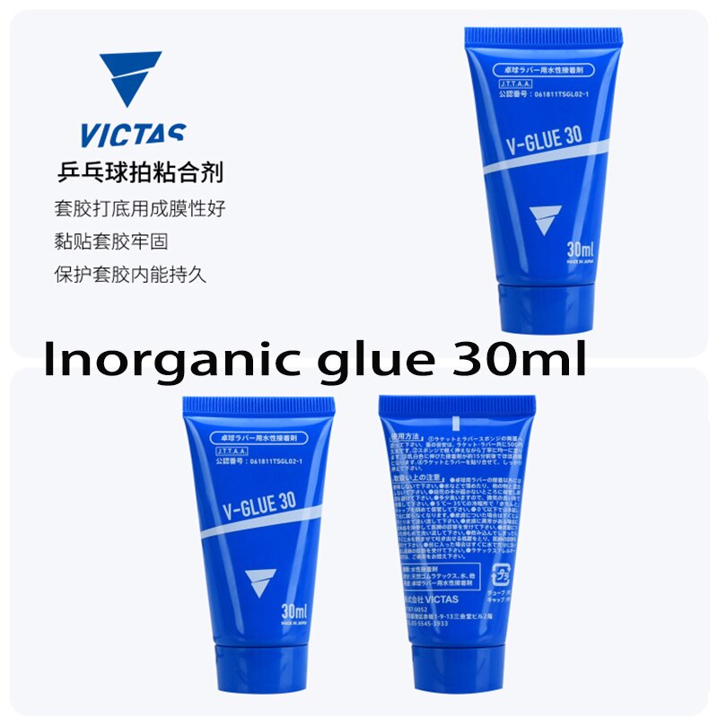 Original Victas inorganic glue water solubility bond adhesive for assemble table tennis rubber and blade to racket ping pong gam