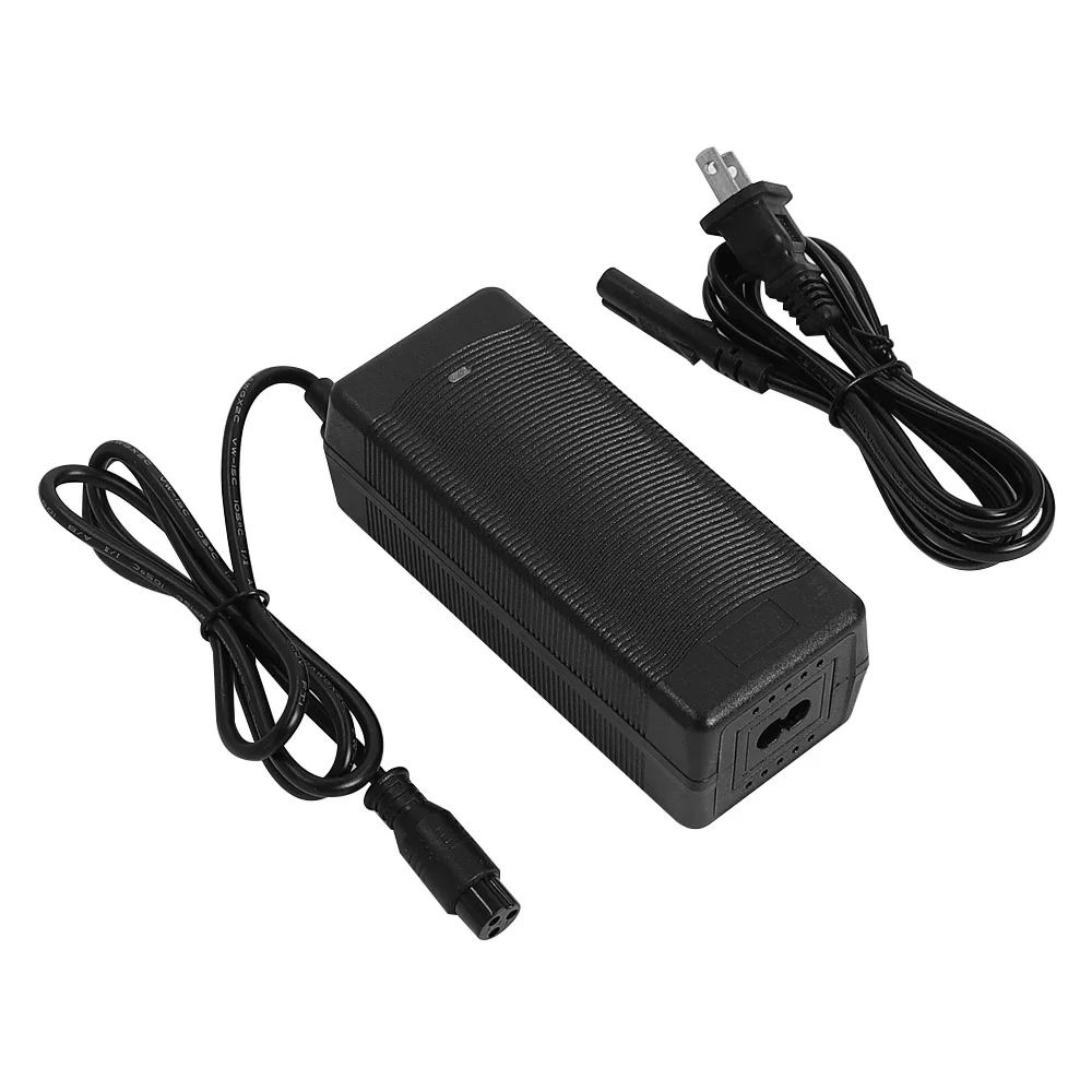 Charger 54.6V/48V 2A GX16 3Pin Connector Charger Battery for Roadrunner/Arwibon /Mukuta/Titán/Apollo/Vsett Electric Scooter