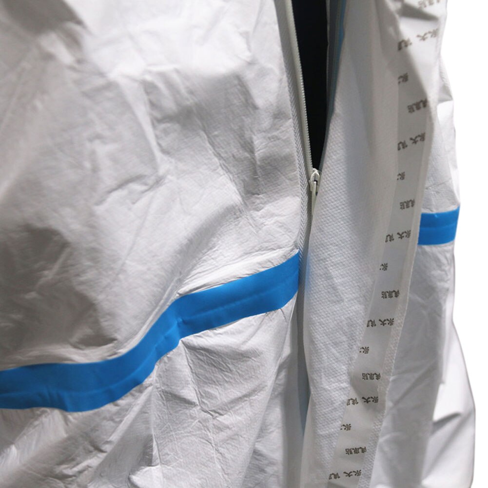 Disposable Protective Clothing Hooded Waterproof Bacillus Laboratory Epidemic Isolation Work Clothes