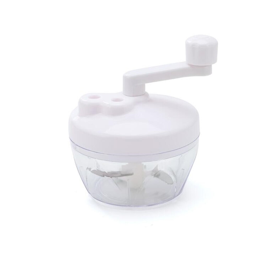 Multifunctional manual meat grinder food chopper garlic masher vegetable meat chopper garlic shredder kitchen tool: C