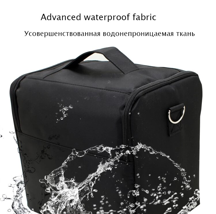 Vrouwen Make-Up Tas Grote Capaciteit Multi-Layer Draagbare Waterdichte Cosmetische Tas Draagbare Nail Art Tattoo Wenkbrauw Toolbox waszak