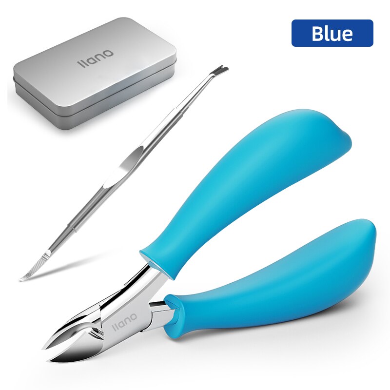 LLANO Nail Clippers Pliers Toenail Cutter Pedicure Manicure Tools Foot Care Ingrown Paronychia Correction Tool Sets: LL-ZJD59