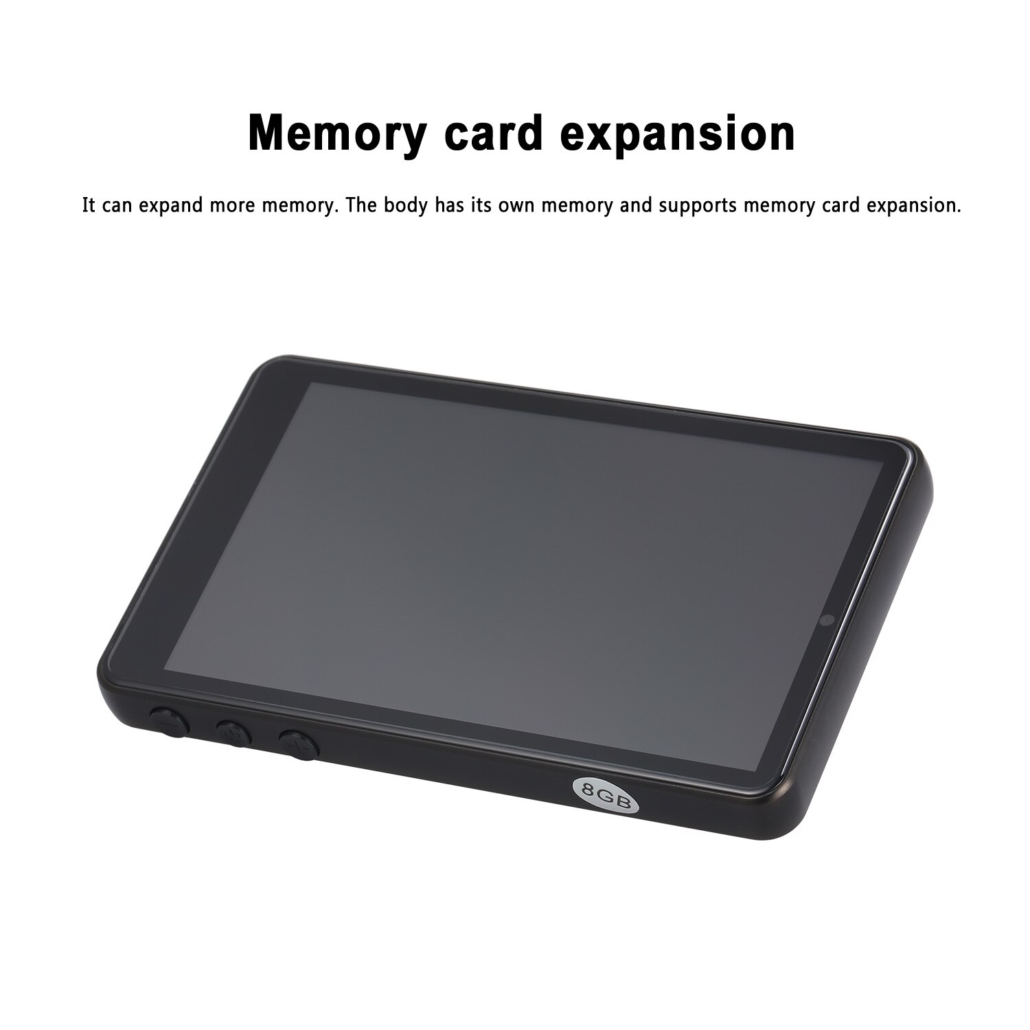 JWD MP-20 lecteur MP3 Portable 8GB Radio FM avec 3.5mm casque écran tactile prise en charge BT fonction carte mémoire Expansion