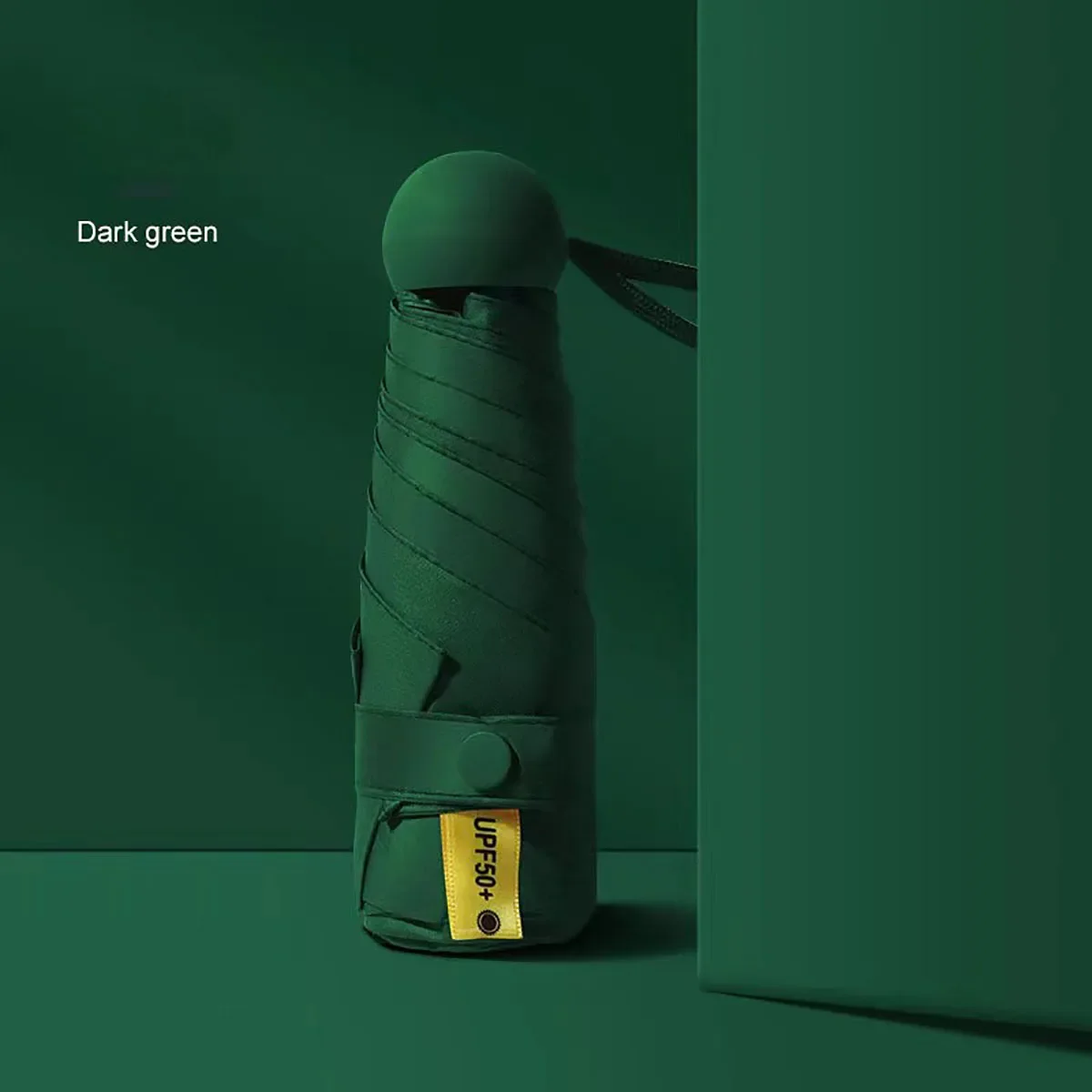 Parasol parapluie de voyage Compact ultraléger Mini Portable étanche pliant parapluie hommes et femmes parapluie: vert militaire