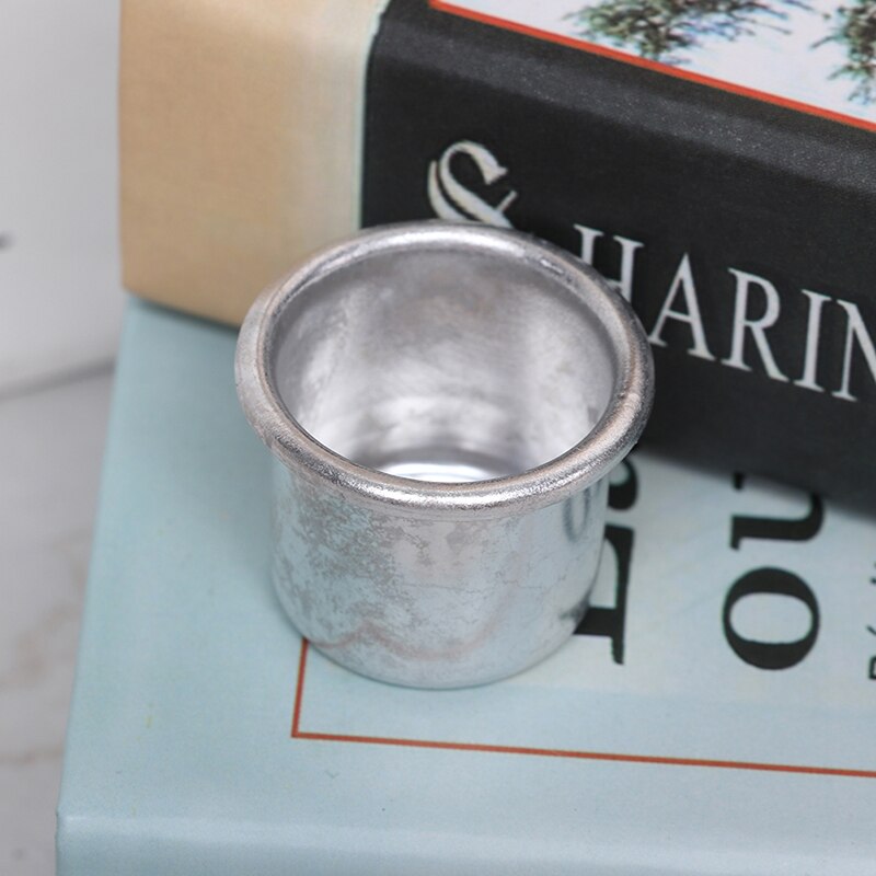 Puppenhaus Miniatur Mischen Schüssel Mini Metall 1/12 Neue Küche Spielzeug einstellen Nicht Real, nur für vorgeben Spielen 1:12 > 3 Jahre alt Aluminium