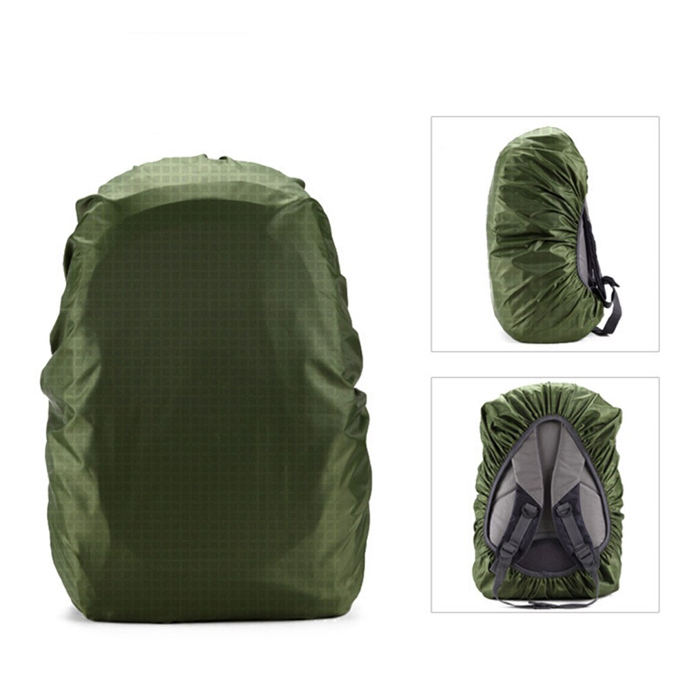 Backpack Rain Cover Water Resistant Rucksack Covers Hiking For Cycling Solid Color Rainproof Rain Gear Rain Cover