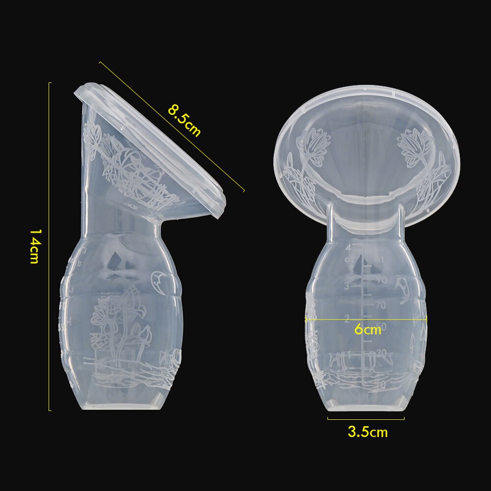 Silicone Sucção Extrator de Leite Bomba de Extracção Manual de Leite de Alimentação Do Bebê Amamentação Mãe Portátil Saver Coletor