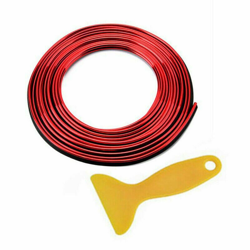 Coche arista espacio línea Flexible Interior moldeo PVC piezas Universal 16.4ft Accesorios