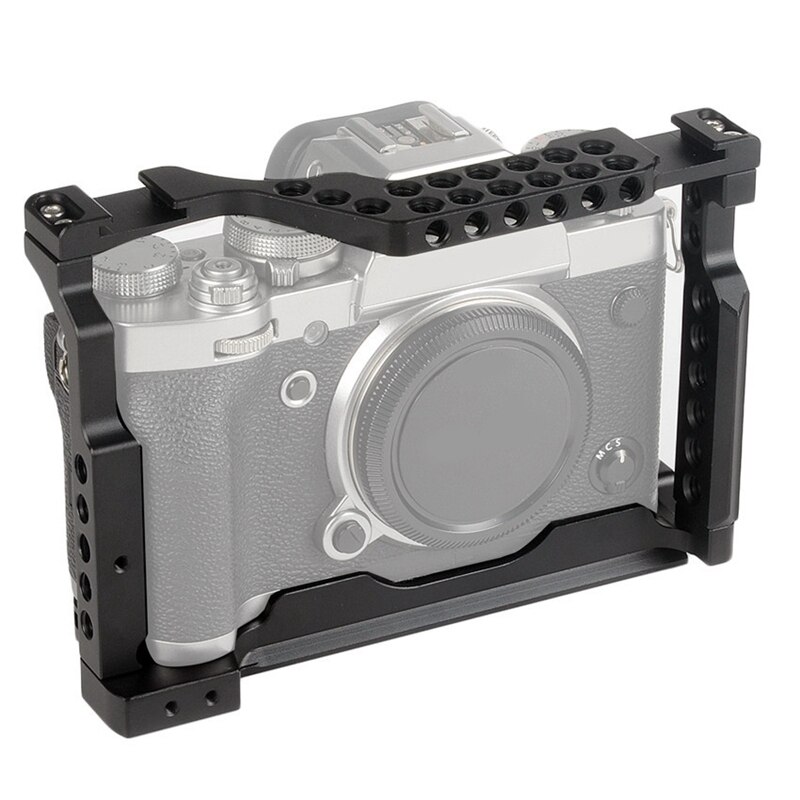 Camera Kooi Stabilisator, Metalen Camera Video Kooi Voor Fuji X-T3 / X-T2