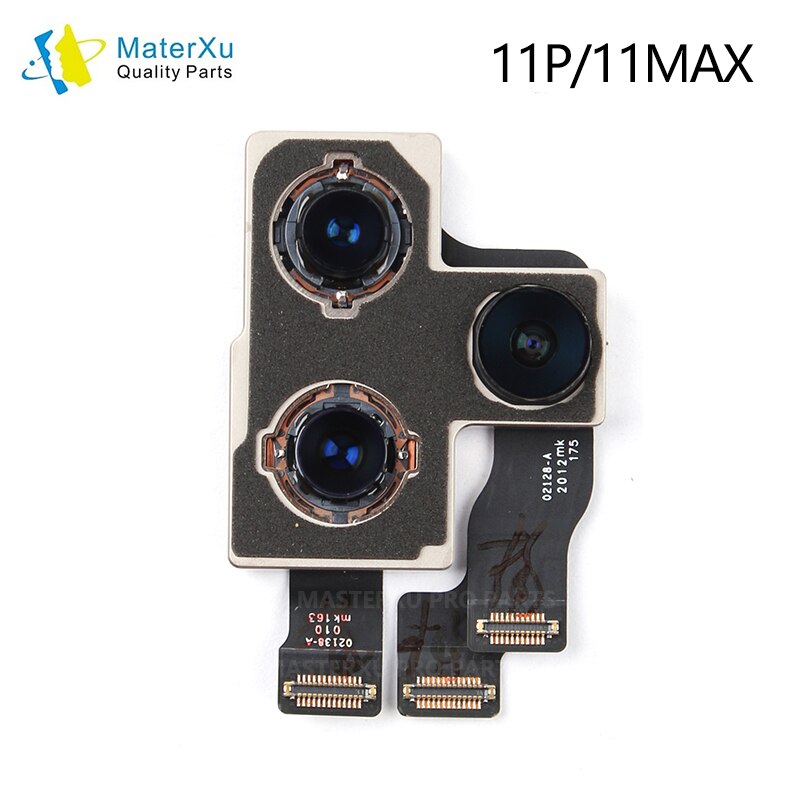 Origina Rear Big Camera Flex Voor Iphone 11 12 13 X Xs Xr Mini Pro Max 7G 7P 8G 8P Telefoon Sensor Kabel Reparatie Armatuur Onderdelen Kits