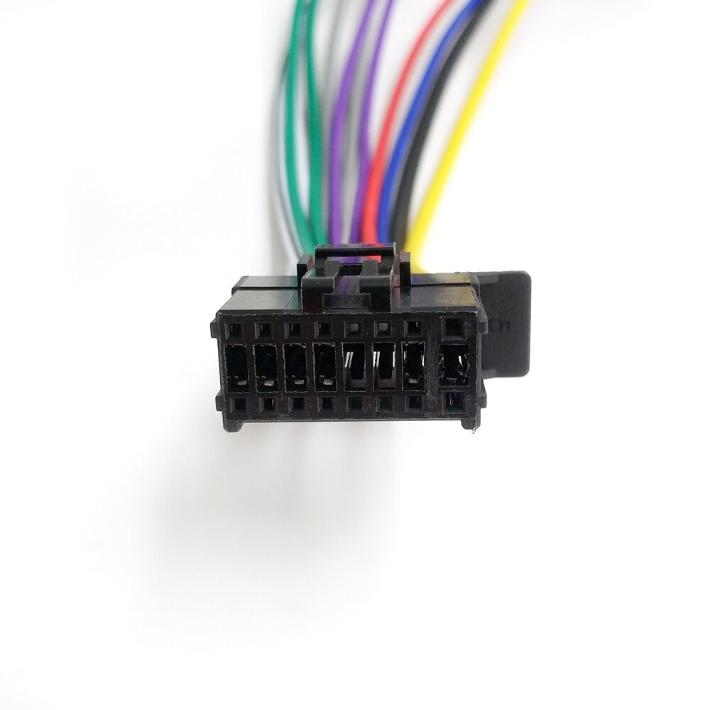 Bilstereo iso ledningsnetadapter 16 -pin port til pioneer radio til iso 8+8 stik mini iso stik stik