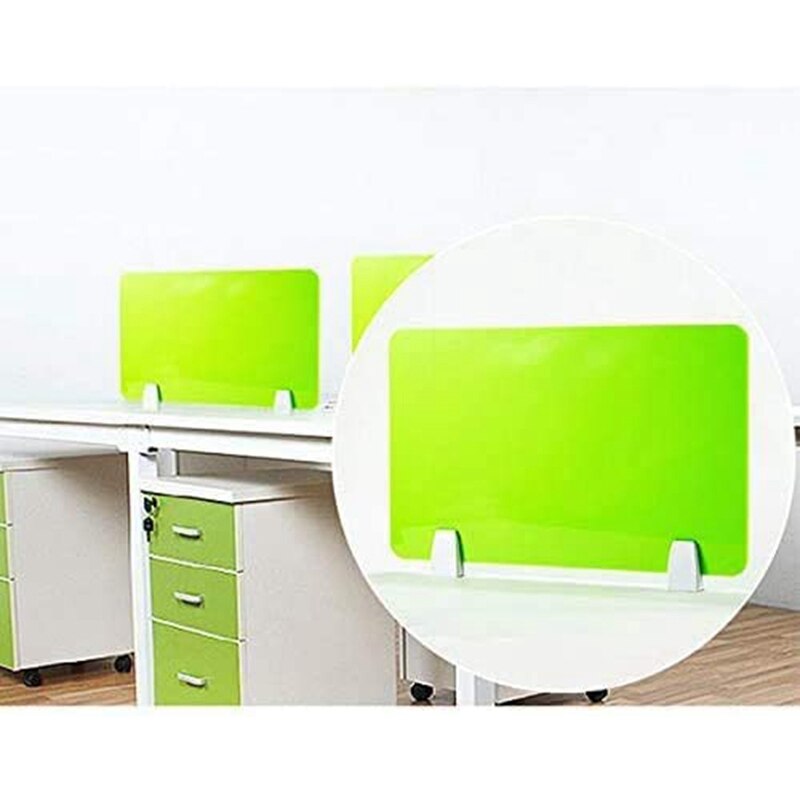 6Pcs Sneeze Guard Clamp Bracket Desk Partition Clamp Support for Thick Acrylic Panels Adjustable L Shape Clamp