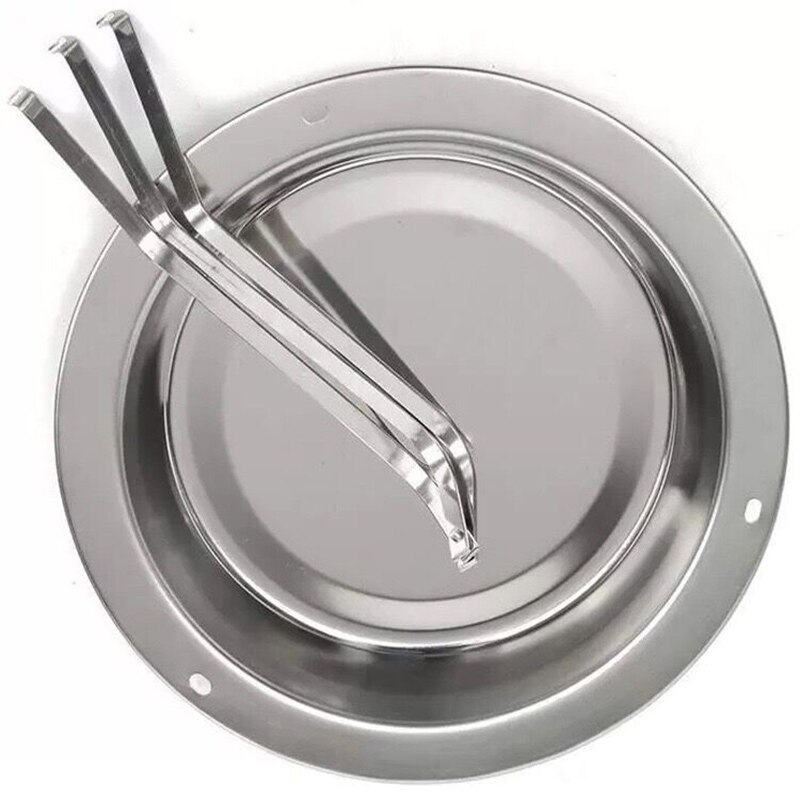 Chicken Holder Rack Grill Stand Roasting BBQ Rib Non Stick Stainless Steel