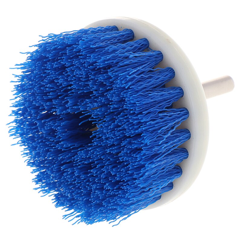 60 Mm Blauw Boor Aangedreven Scrub Boor Borstelkop Voor Keramische Douche Bad Tapijt