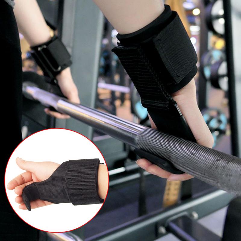 1pc Hand Protective Anti Slip Oxford Cloth Useful Aids Fatigue Relieve Sports Training Gym Wrist Support Weight Lifting Hook