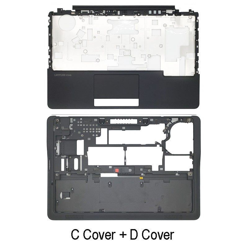 Laptop Lcd Back Cover Voor Dell E7240 Lcd Voorkant Palmrest Onderkant Deur Cover 0Wrmnk Een B C D AM0VM000701 Top Case Zilver