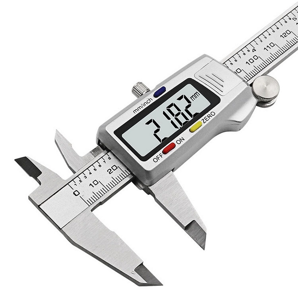 Digital Caliper Stainless Steel 0-150mm Automatically Measurement Vernier Calipers Measuring Tool Electronic Vernier Calipers