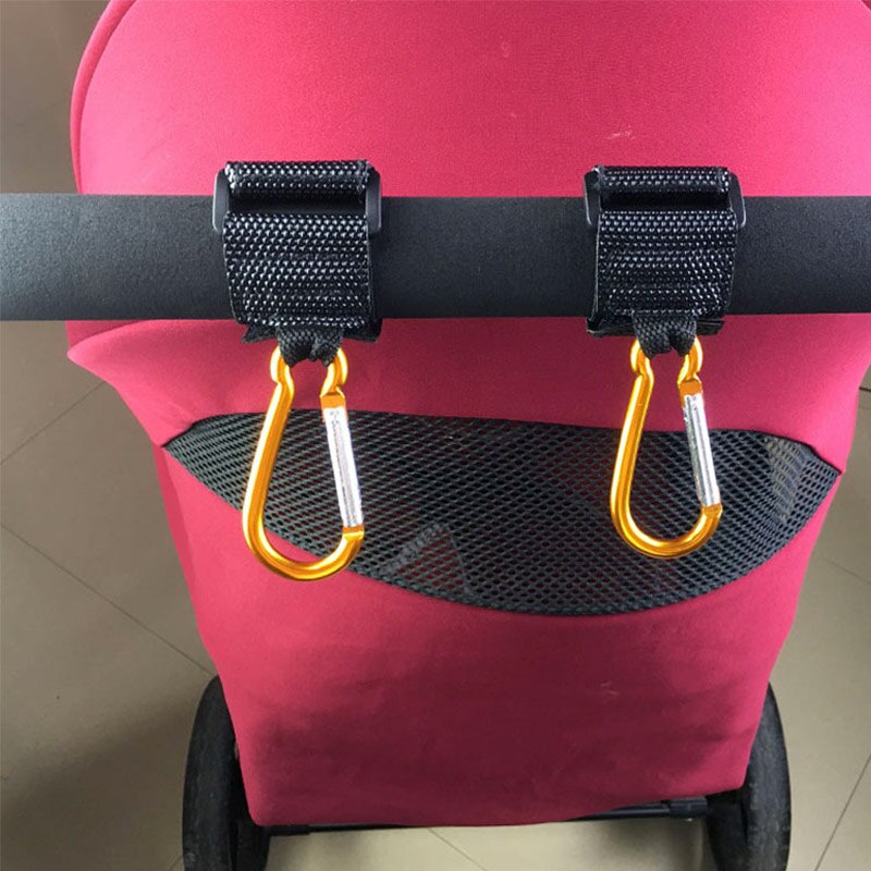 Krogclips til barnevogn universal barnevogn klapvogn krog rekvisitter bøjle metal praktisk krog kørestol barnevogn baby klapvogn tilbehør