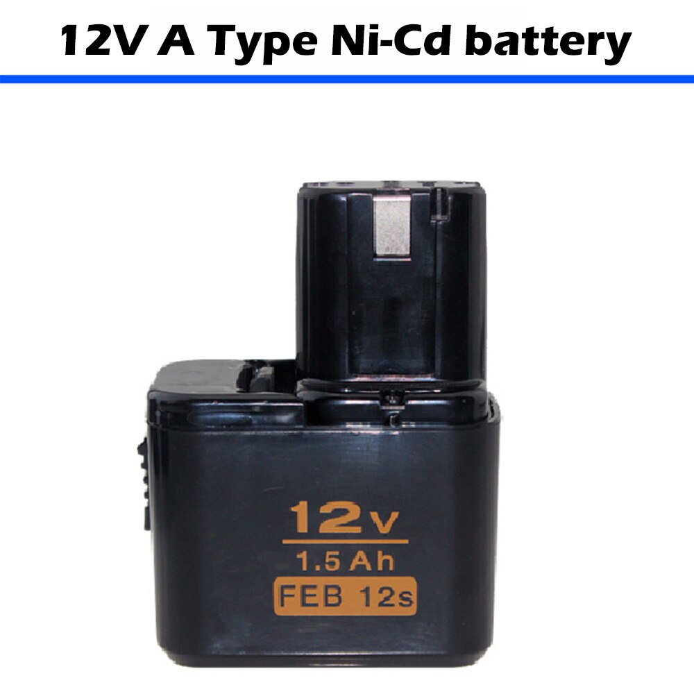 7.2V 9.6V 12V Electric Cordless Screwdriver Drill Nickel-cadmium Batteries Electrical Tools Electric Drill Battery Accessories