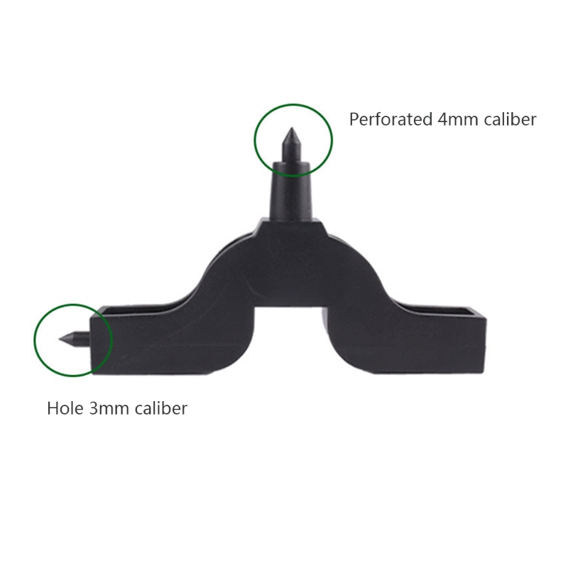 One Stop Outdoor Drip Irrigation Tubing Hole Punch Tool Black Pro Punch Tool for Sprinkler Irrigation Tubes Pipes