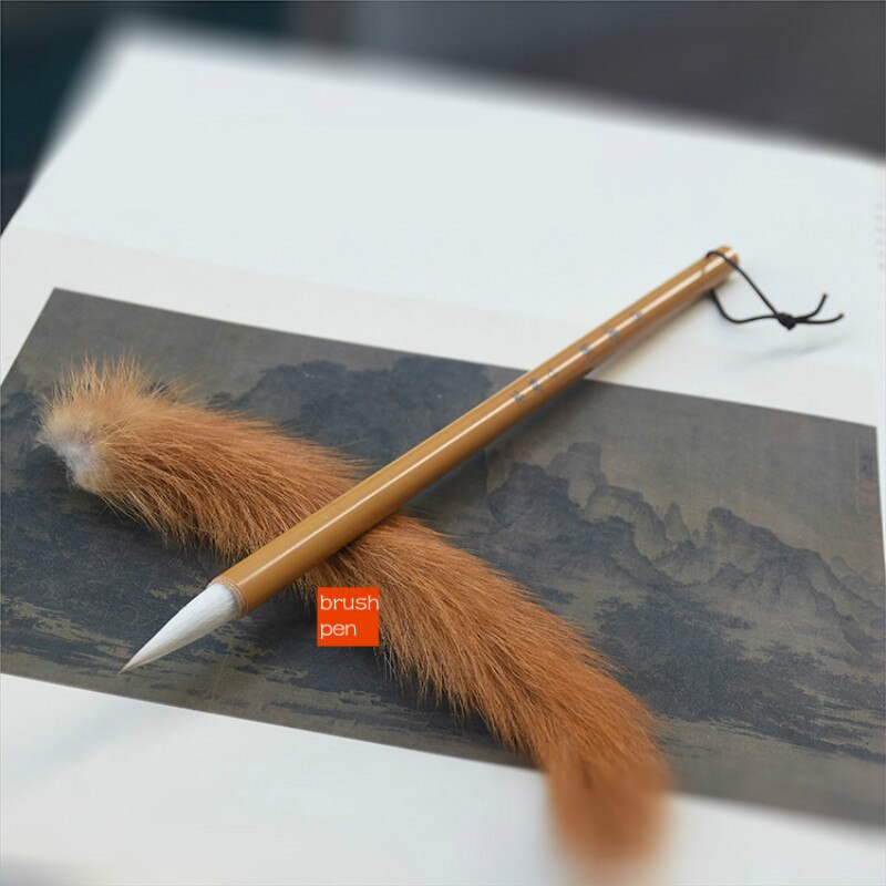 Chinese Schrijven Borstel Meerdere Haar Schilderij Borstel Traditionele Craft Beginner Reguliere Script Kalligrafie Praktijk Schrijven Borstel