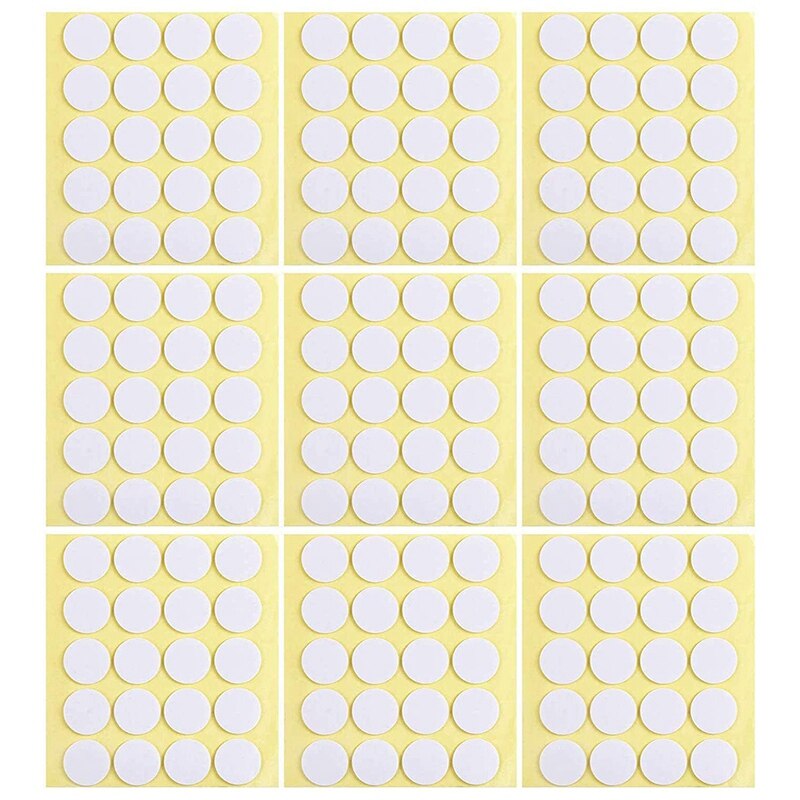 400 Stuks Kaars Lont Stickers, Gemaakt Van Hittebestendigheid Dubbelzijdige Stickers Voor Kaarsen Maken