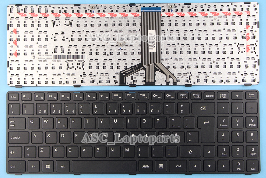 Neue portugiesische teclado tastatur für lenovo ideapad 15,6 100-15ibd 100-15ibg B50-50 B50-80S2 schwarzer rahmen schwarz