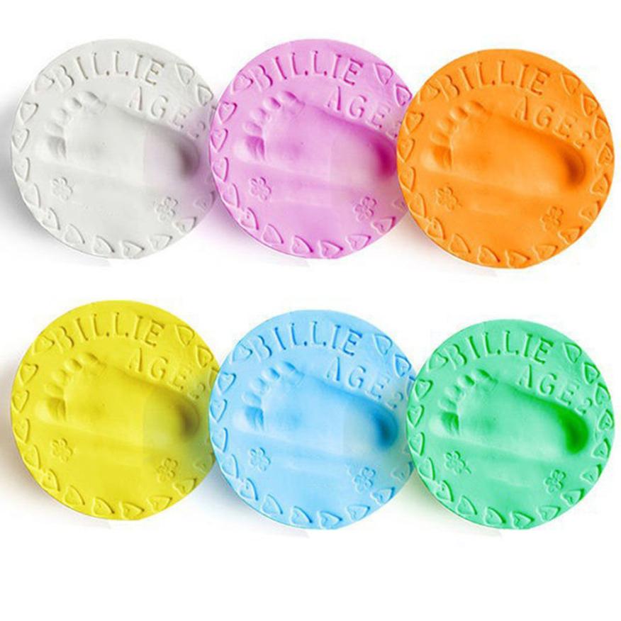 8 couleurs pour choisir | Séchage à l'air, argile molle, empreintes digitales, empreintes digitales, 20g pqw0627