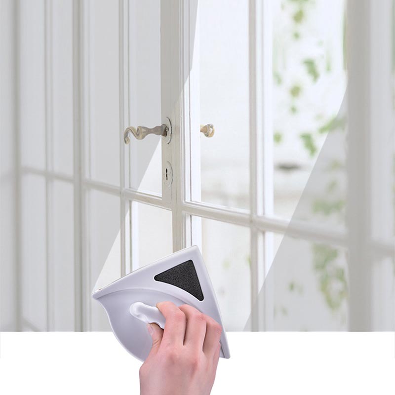 Cepillo limpiador de vidrio de ventana magnética, cepillo de imanes de doble cara, Herramientas de limpieza de superficies de Wizard para el hogar, 3-8mm/5-12mm/15-24mm