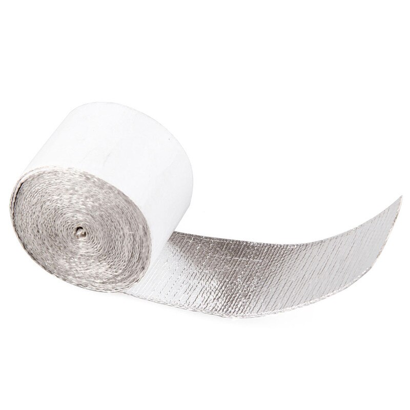 Fiberglass Roll Backed Adhesive Reflective Gold High Temperature Heat Shield Wrap Tape Multiple size 5/9/10 meters