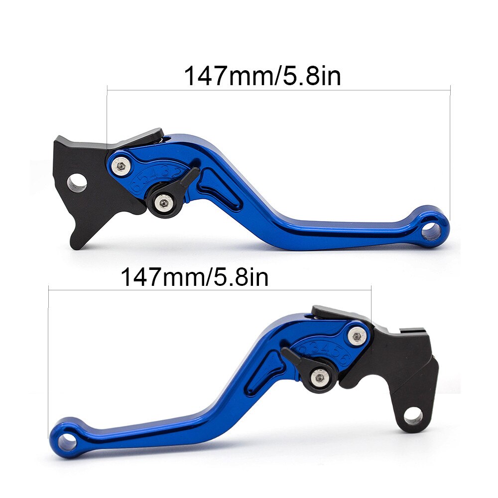 Stil cnc motorcykel bremse koblingshåndtag aluminium justerbar til lifan  kp150 mini  kp 150 motorcykel bremse koblingshåndtag