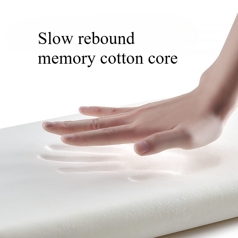 Yksiväriset tyynyt virkistävä, ohut, hitaasti palautuva muistivaahtotyyny hengittävä, irrotettava ja pestävä vartalon tyyny