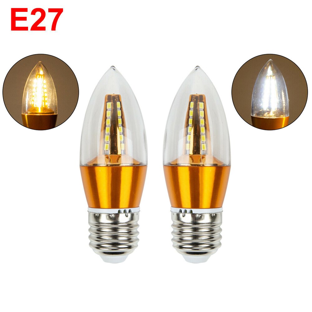 LED Bulb E14 E27 5W LED Constant Current Bulb Lamp White Warm White Light Led Lighting Bulbs: 03 / Warm White