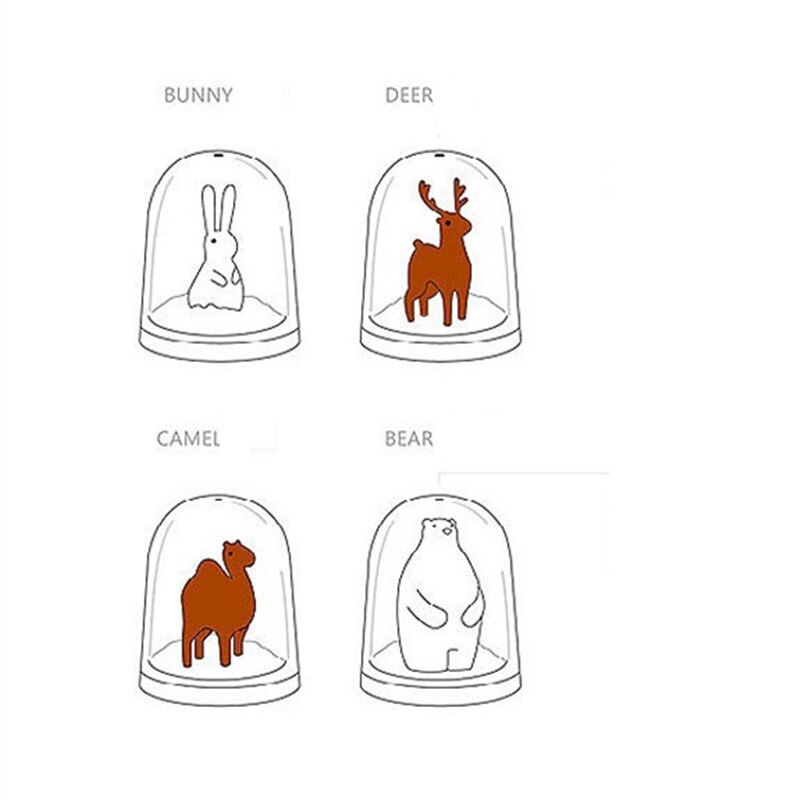 Pot d'assaisonnement en verre 4 pièces/ensemble mignon cuisine sel sucre épices poivre stockage polyvalent pour outil de stockage de cuisine