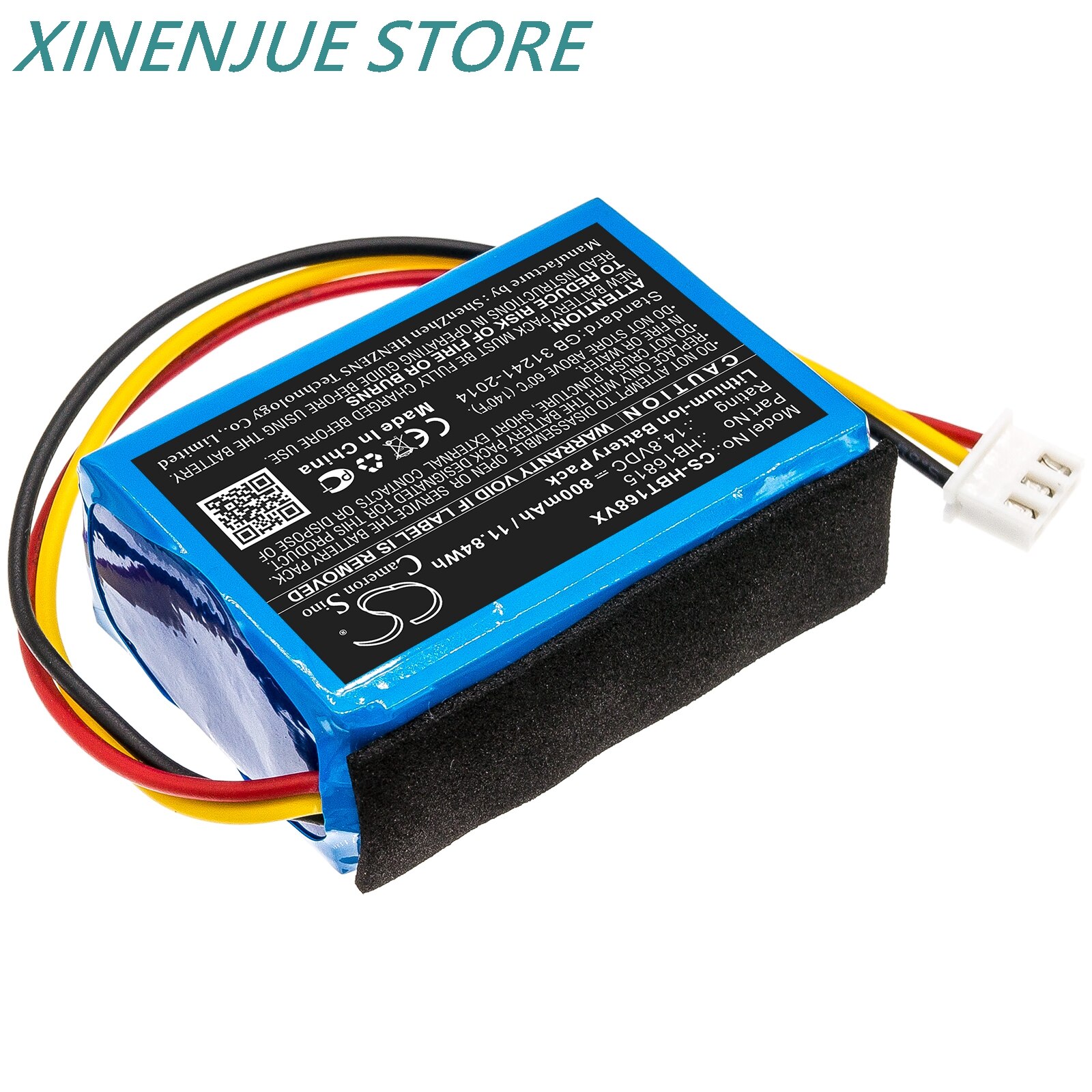 Window Cleaning Robot Battery 14.8V/800mAh HB16815 for HOBOT 168,188,198,268,288