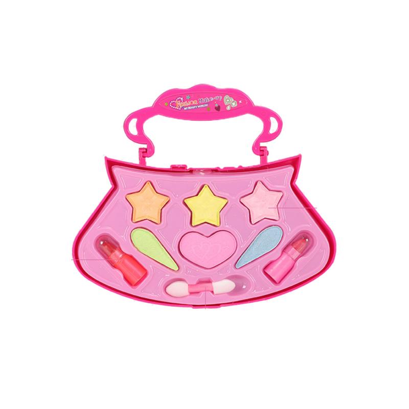 Kinder Make-Up Spielzeug Set Kosmetik Kit Spielzeug Pretend Spielen Für Mädchen Prinzessin Make-Up Dressing Box Sets Ungiftig: Princess makeup box