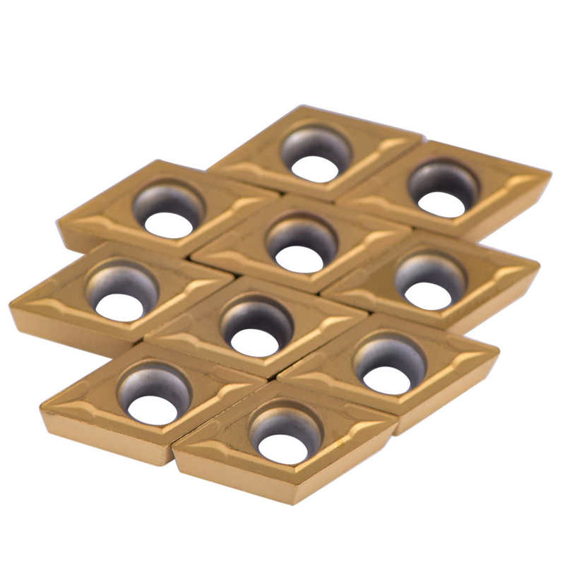 10pcs CNC Carbide Tips Inserts Blade Cutter Lathe Turning Tool With Box Wood Working Machine