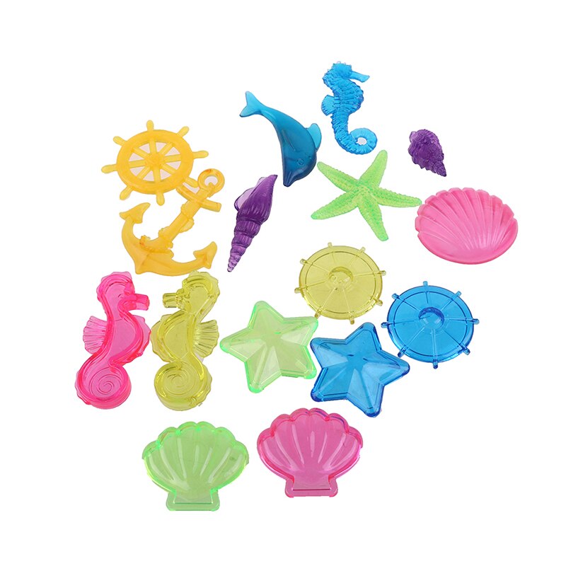 Children's Summer Play Underwater Entertainment Game Props Diving Gem Toy Set