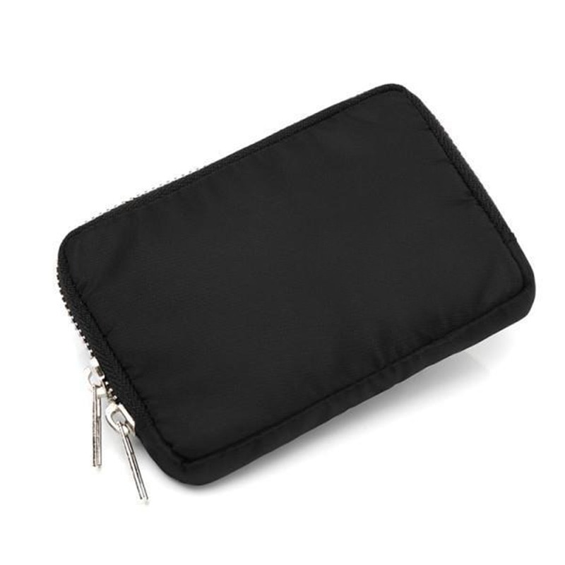 Japanse En Koreaanse Stijl Kleine Portemonnee Vrouwelijke Nylon Korte Portefeuilles Kaarthouder Casual Handtassen Jeugd Student Portemonnee Carteira