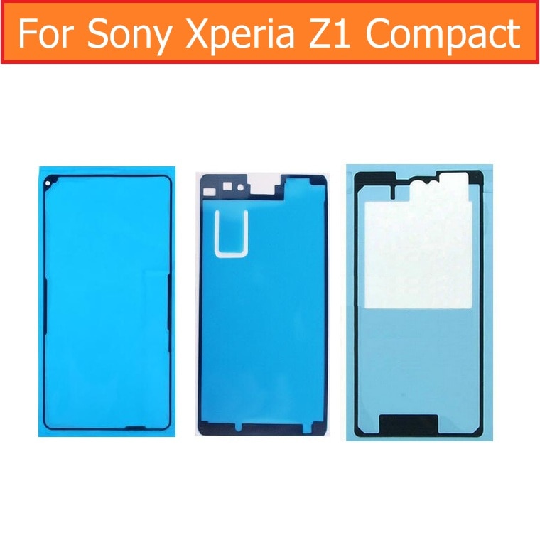 Originele Display Plakband Voor Sony Xperia Z1 Mini M51W D5503 Achter Glas Behuizing Waterdichte Lijm Voor Sony Z1 Compact 3M Lijm