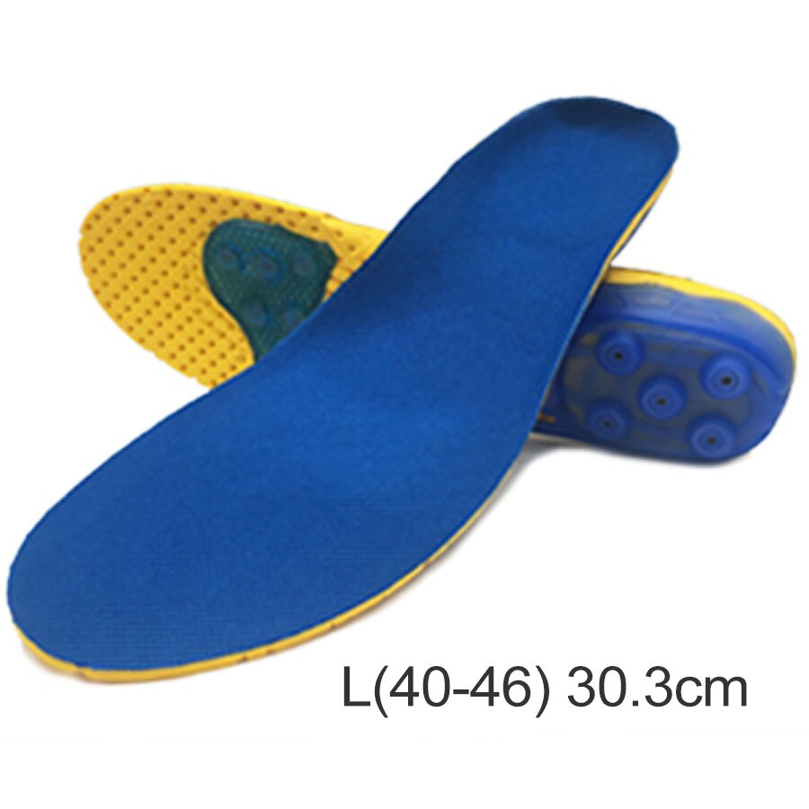 EVA orthotic arch support insoles for flat feet orthotic insoles arch support orthopedic inserts Plantar Fasciitis,Feet Pain: Blue L EU 40-46 / 1 Pair