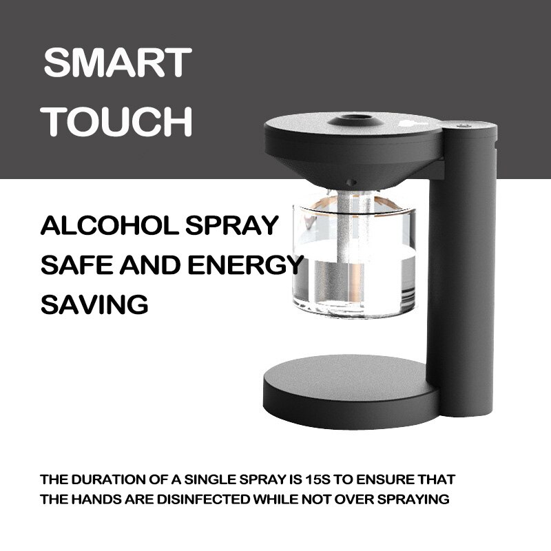 Sprit spray desinfektionsmiddel kontaktfri infrarød automatisk induktion hånddesinfektion sprøjte
