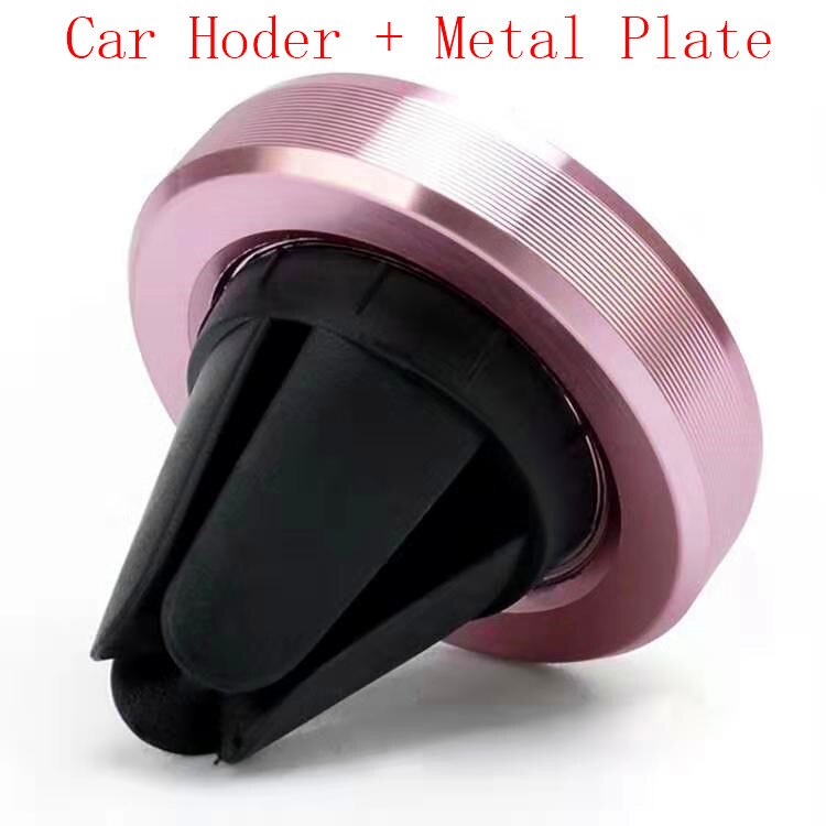 Auto Telefon Halter Magnetische Air Vent Halterung Mobile Smartphone Ständer Magnet Unterstützung Zelle in Auto GPS Für iPhone XS Samsung auto Halter: Rose